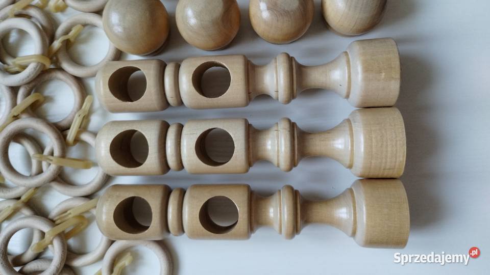 Karnisz drewniany elementy Warszawa