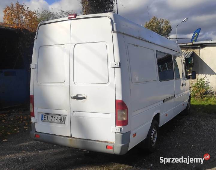 Sprinter 313 CDI 22D 2001r 0527PT długi Mercedes-Benz Łódź