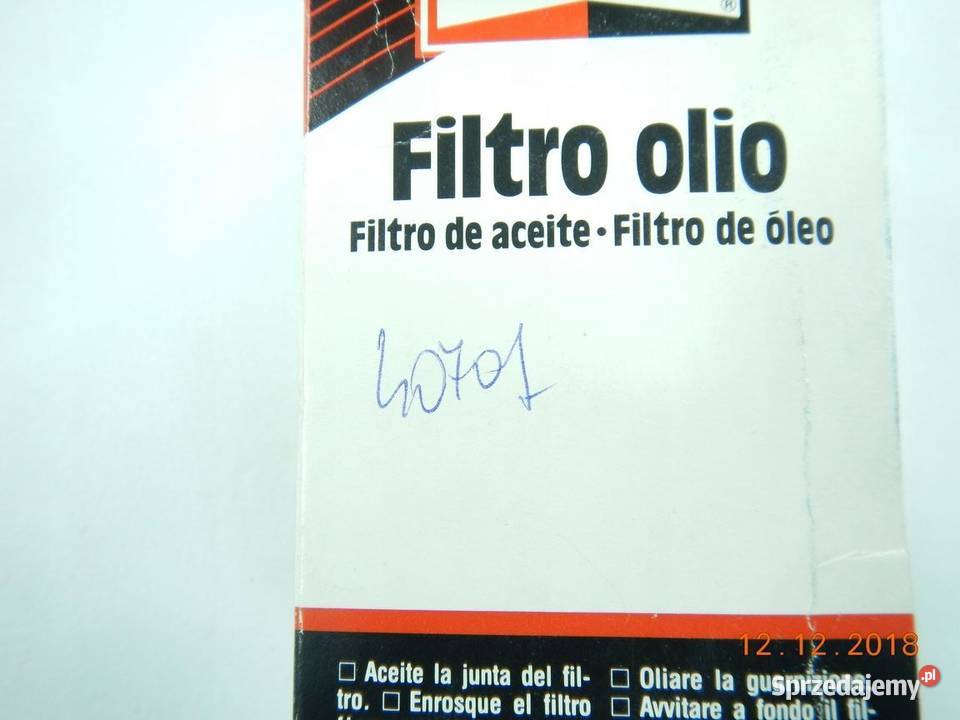 FILTR OLEJU MERCEDES COUPE C123 G W460