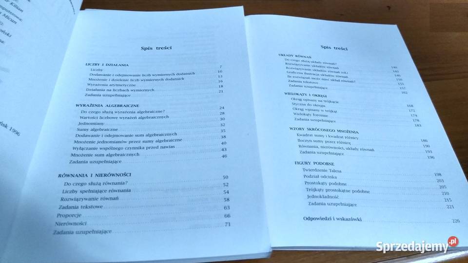 Matematyka 7 podręcznik klasy siódmej 12 Gdańsk