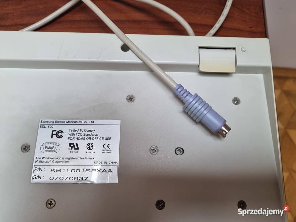 Stara klawiatura PC Samsung SDL1500 KB1L001SAXAA