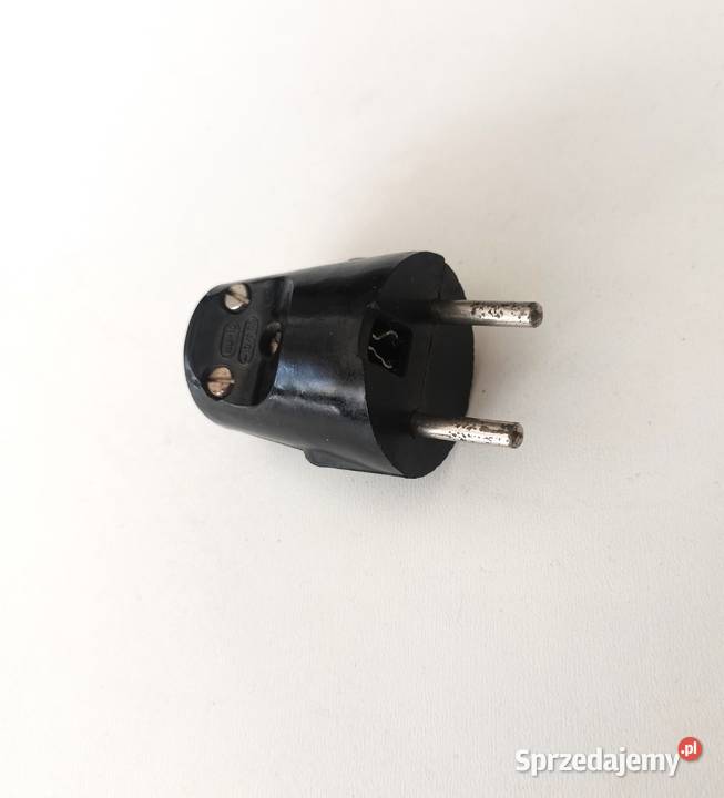 Wtyczka bakelitowa Wu10 10A 250V z uziemieniem Łódź