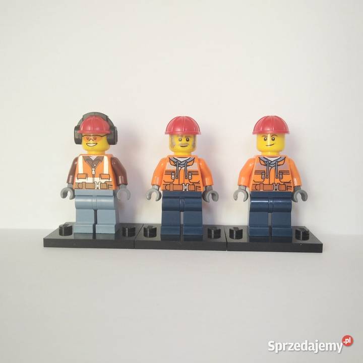 Lego City robotnicy pakiet 3 figurek 13 Kłaj