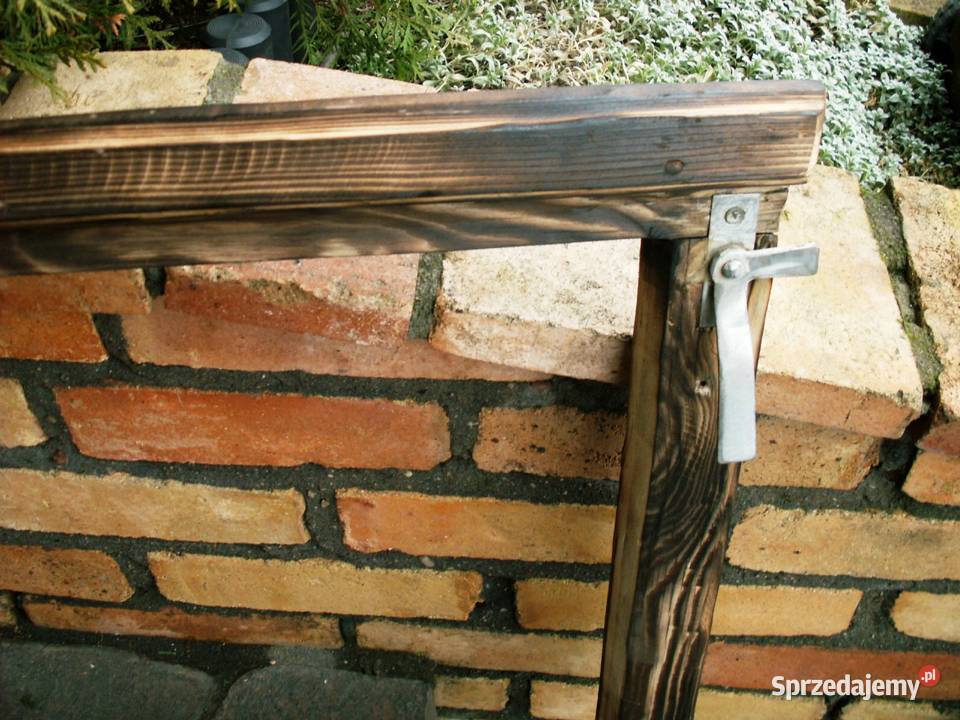 Stare okno rama okienna retro loft lustro Ełk