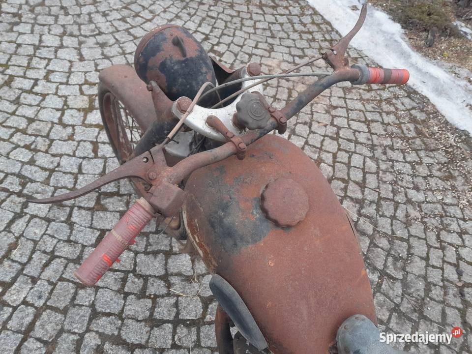 Full oryginał Csepel 125 T 1952 świętokrzyskie Tychów Nowy