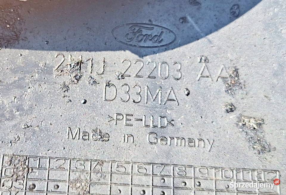 FORD FIESTA FUSION CHLAPACZE TYŁ 2N1J22202AA mazowieckie sprzedam