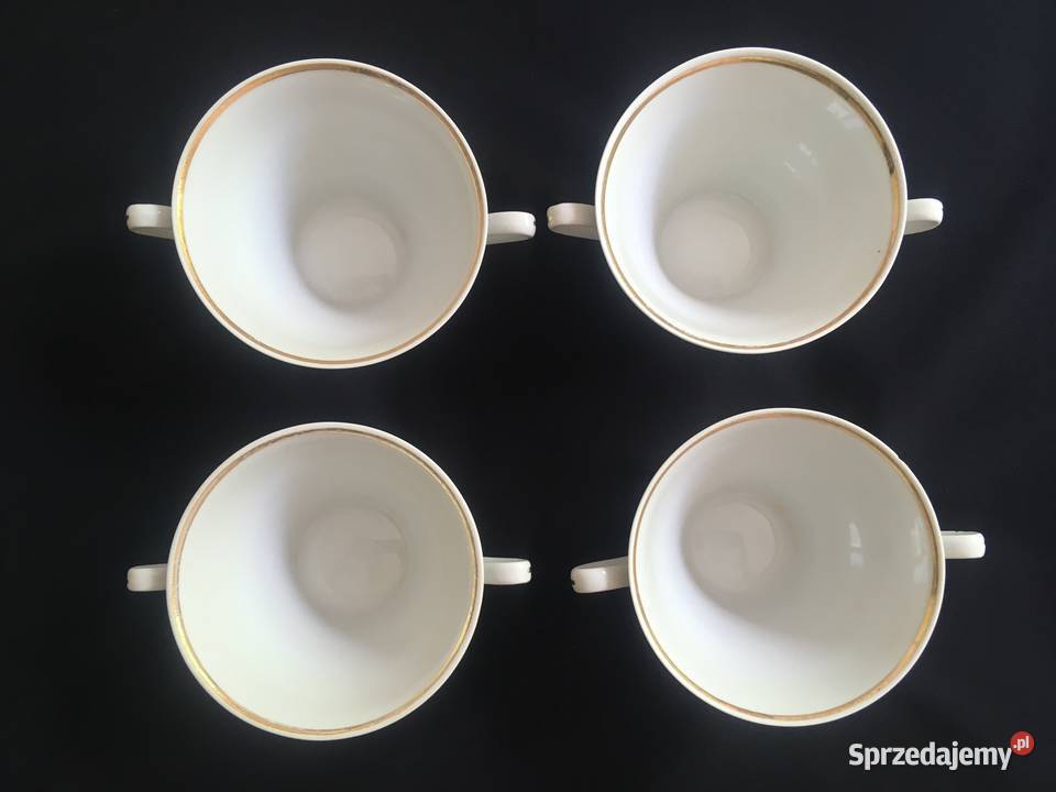 PRL bulionówki bulionówka róża Włocławek Kołobrzeg