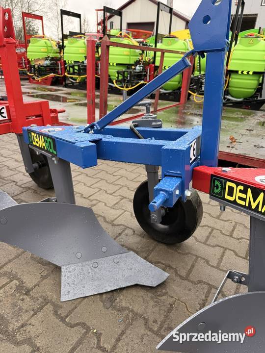 Pług mocny mini 1 skibowy DEMAROL gotowy do Ogrodzisko