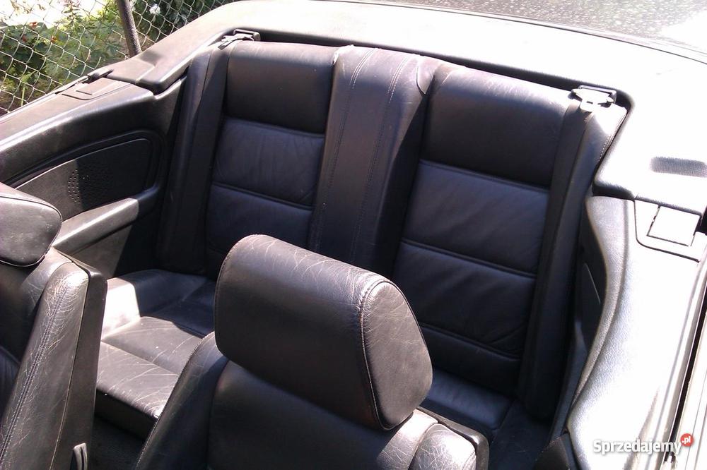 BMW e30 CABRIO skórzana tapicerka