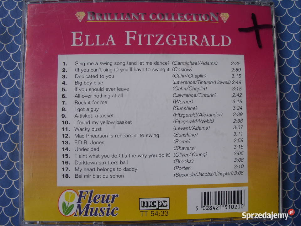 Plyta CD ELLA FITZGERALD BRILLIANT COLLECTION