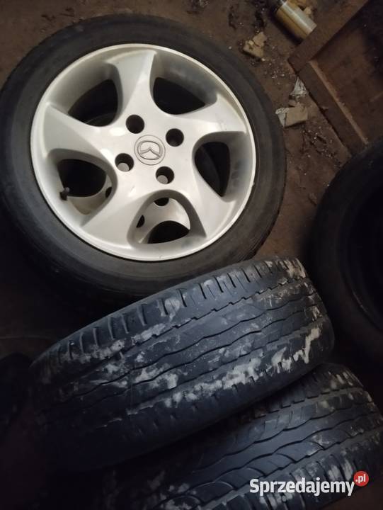 Kompletne koła alufelgi 15 Mazda Stare Załucze