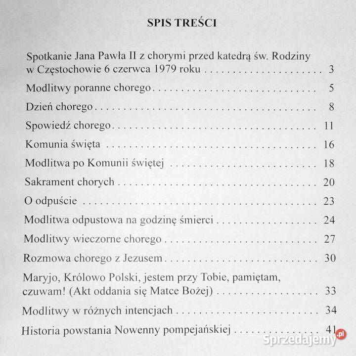 Przyjdę i uzdrowię go Modlitewnik chorych ks Chełm