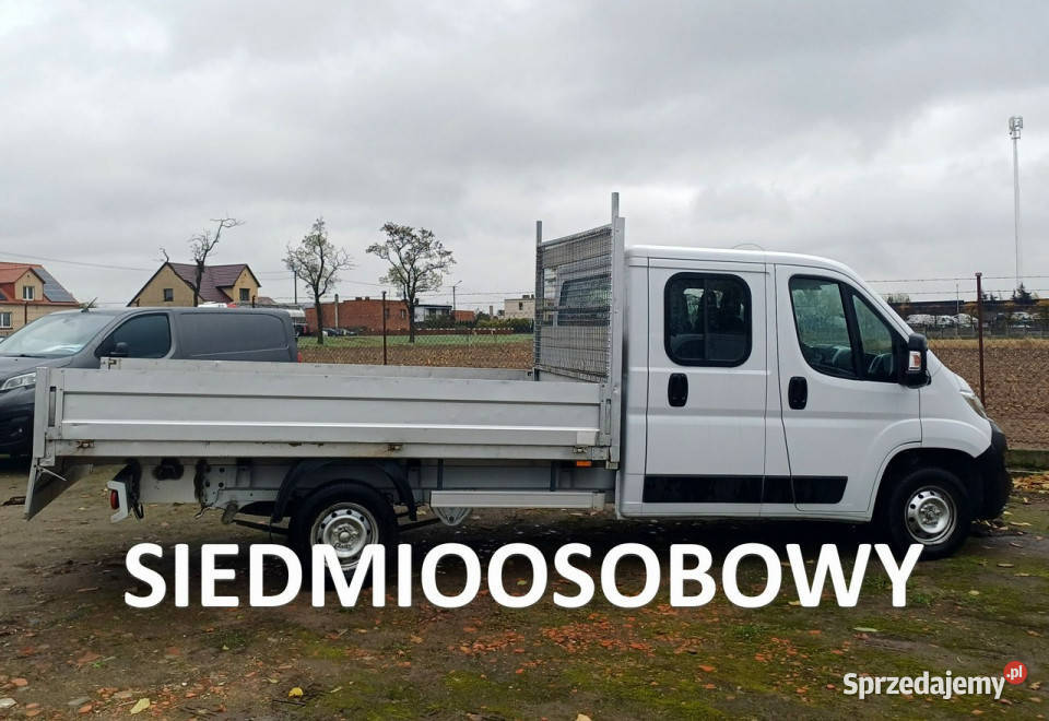 Fiat Ducato Brygadówka 7Osób skrzynia 340 x 210 centralny zamek
