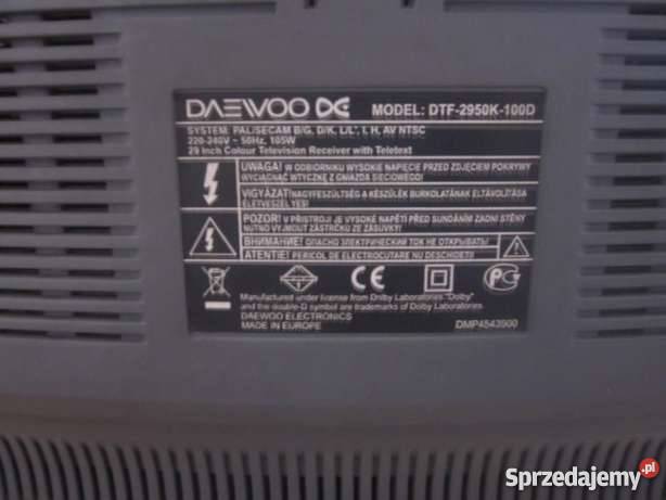 Telewizor Daewoo DC model DTF 2950K100D Żnin