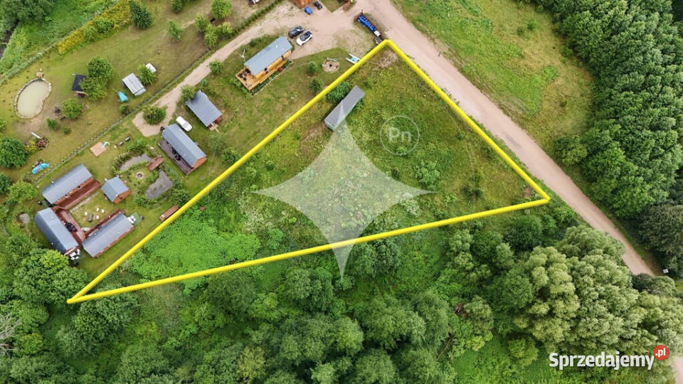 Działka rekreacyjna jeziora Świętajno