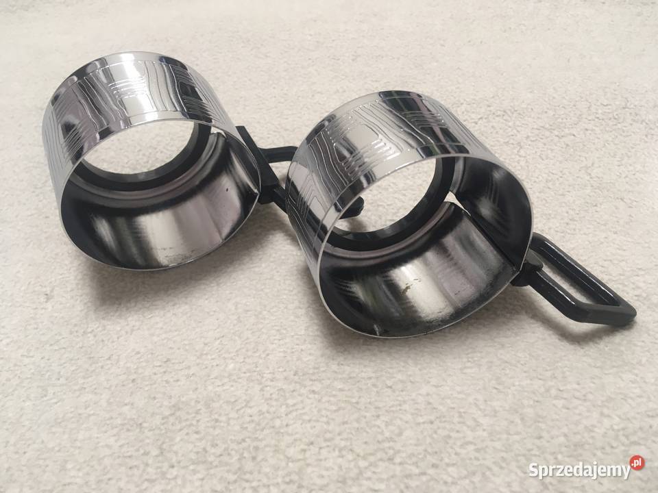 Stare koszyczki szklanki PRL Kołobrzeg