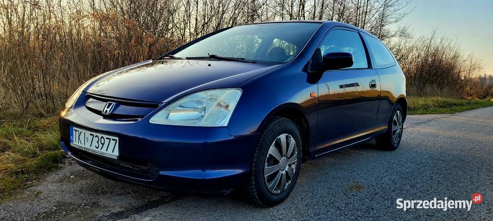 Honda Civic VII Aktualne Opłaty Benzyna 90KM Chmielnik