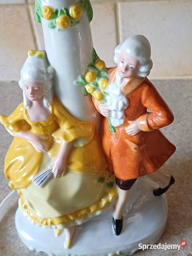 vintage lampka porcelanowa małopolskie sprzedam