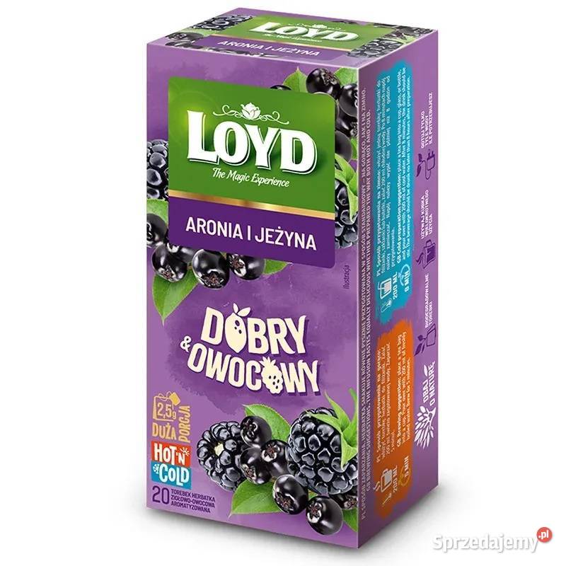 Loyd herbata owocowa 20 t cytryna gruszka wiśnia wielkopolskie Stare Miasto