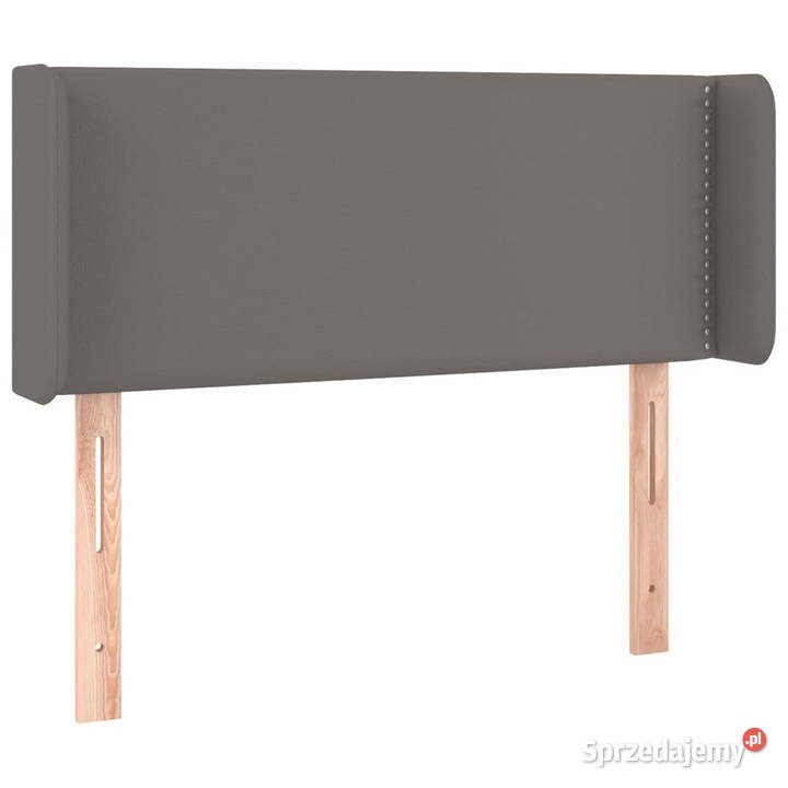Zagłówek do łóżka z LED szary 93x16x7888 Ramy i stelaże Warszawa