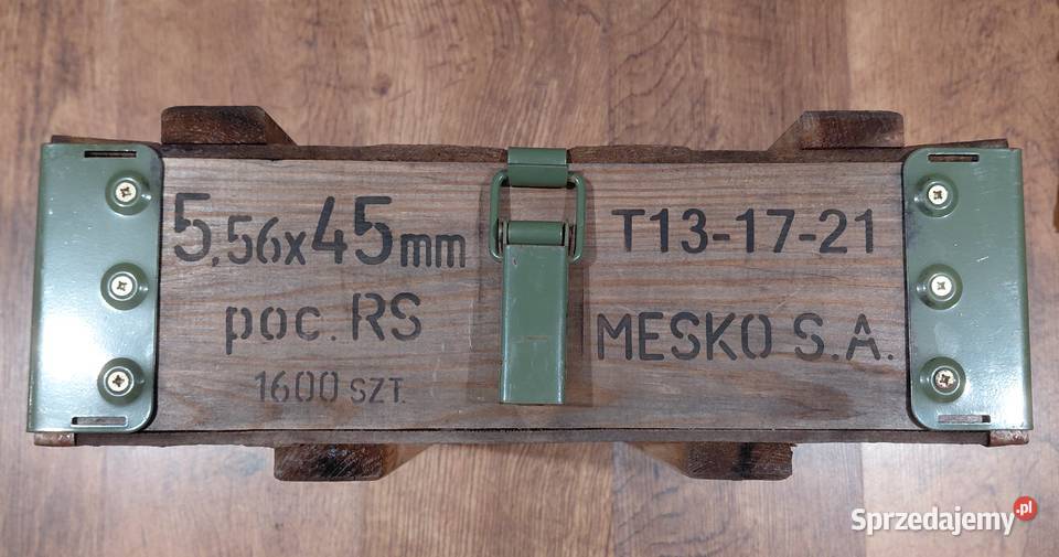 Skrzynka drewniana WP 36x32x12 Militaria Wrocław