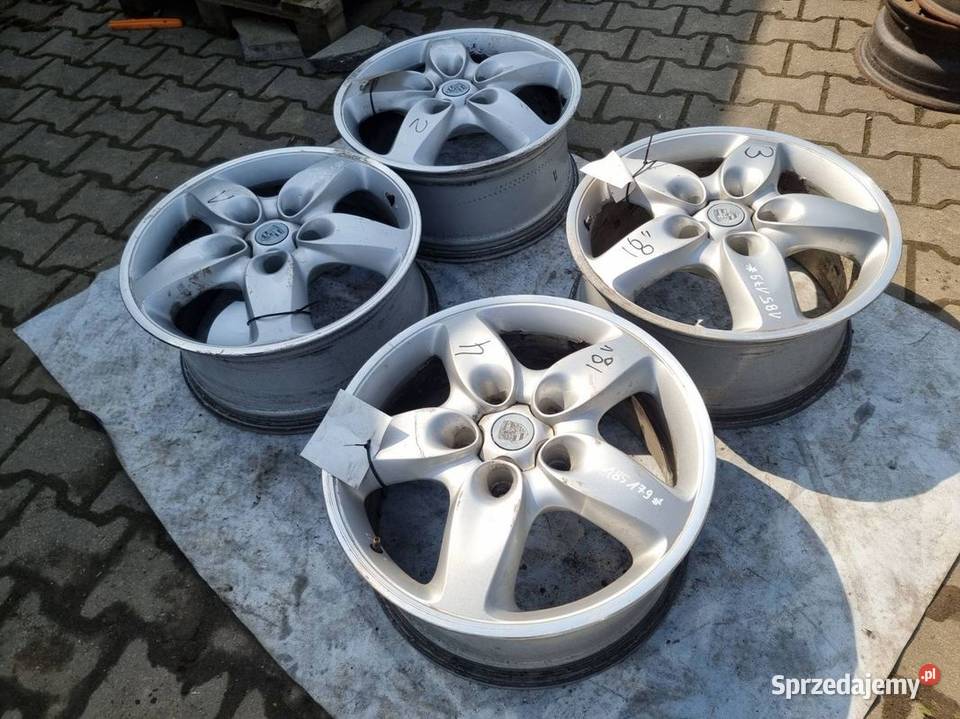 ALUFELGI KOMPLET PORSCHE CAYENNE I 8JX18 kujawsko-pomorskie Lipno