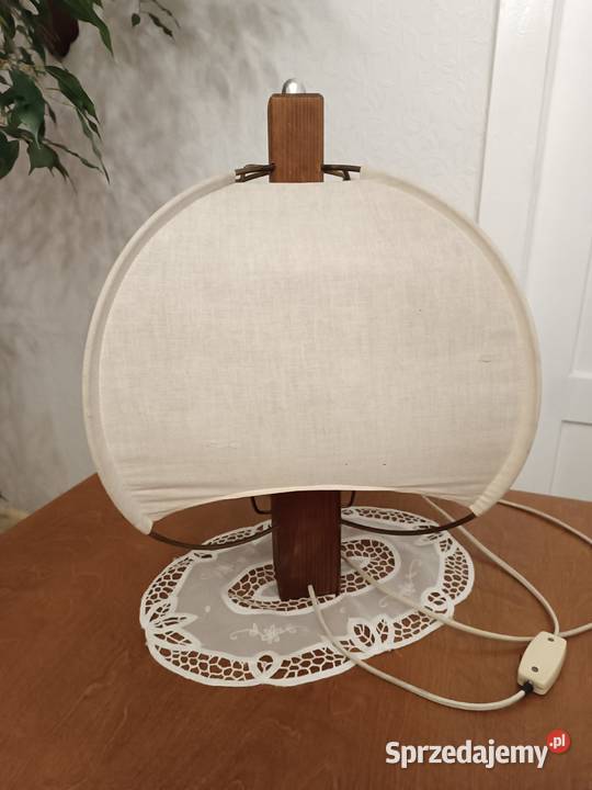 Lampa nocna PRL Łąki Kozielskie