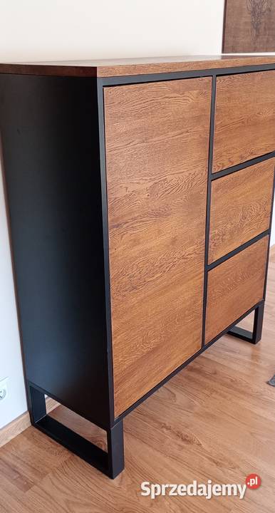 Komoda loft industrialna drewno metal Komody świętokrzyskie Starachowice sprzedam