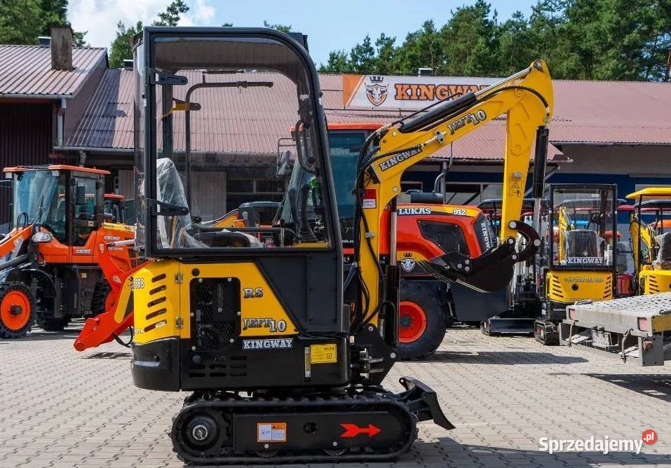 Minikoparka Jeff 10 KINGWAY waga 1000 skrętne Lublin