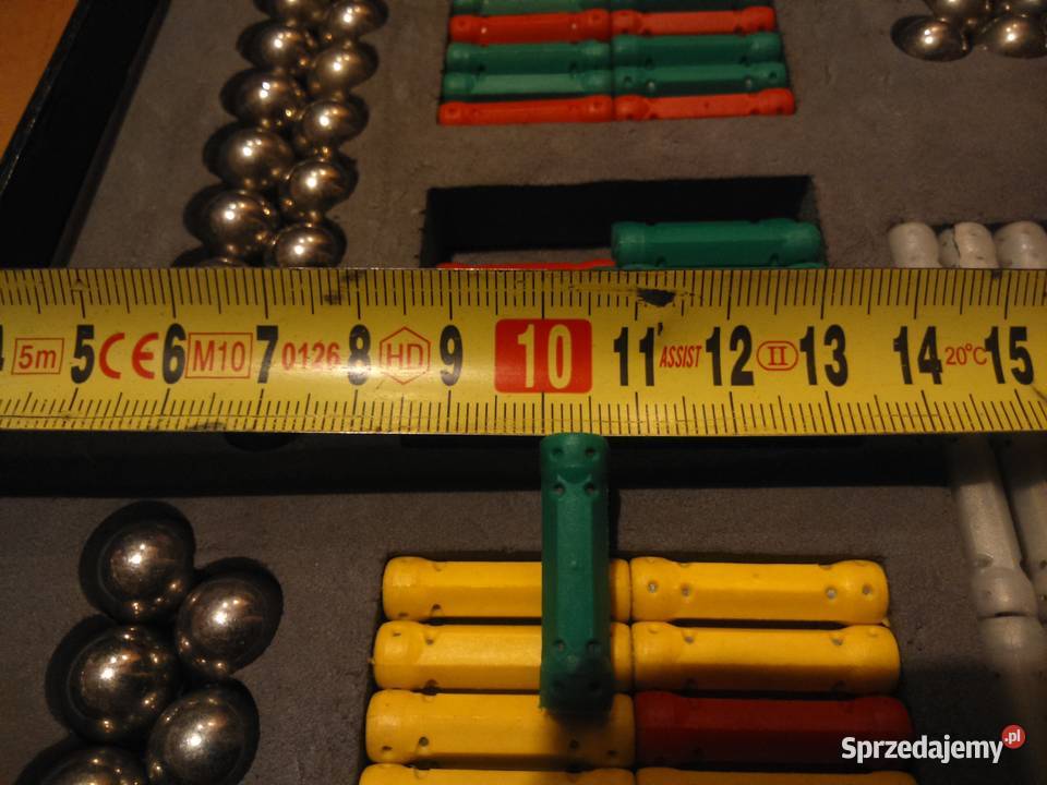 Klocki magnetyczne Magnet Plus 420 elementów kujawsko-pomorskie Tuszkowo