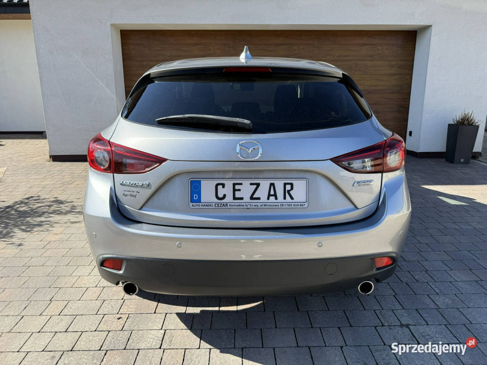 Mazda 3 15 22 diesel ładna zadbana III 2013 isofix 3 śląskie