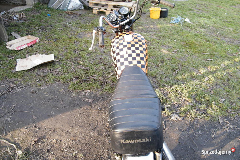 kawasaki kz 250 LTD uszkodzony