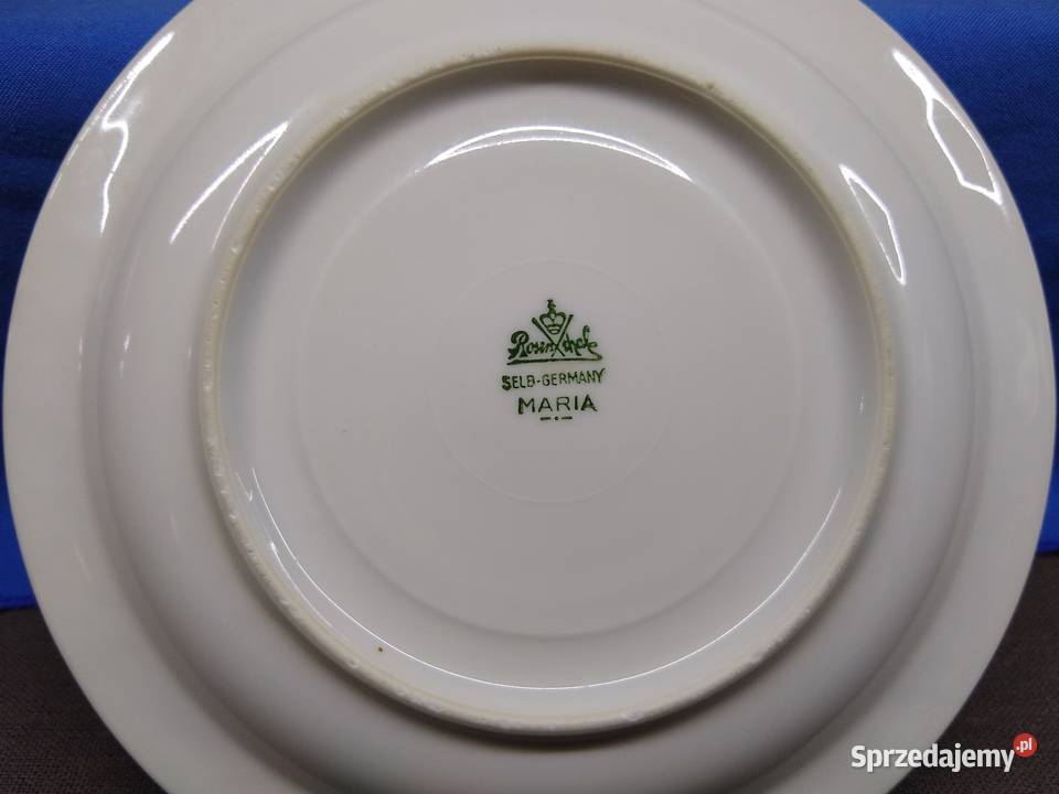 Rosenthal Biała Maria spodek 14 Kalisz