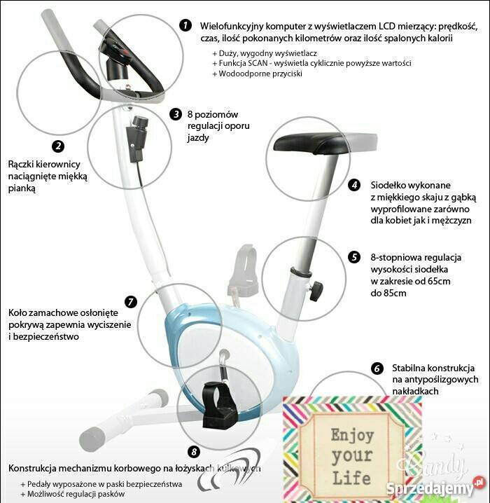 Rowerek stacjonarny Body Style nowy Warszawa sprzedam