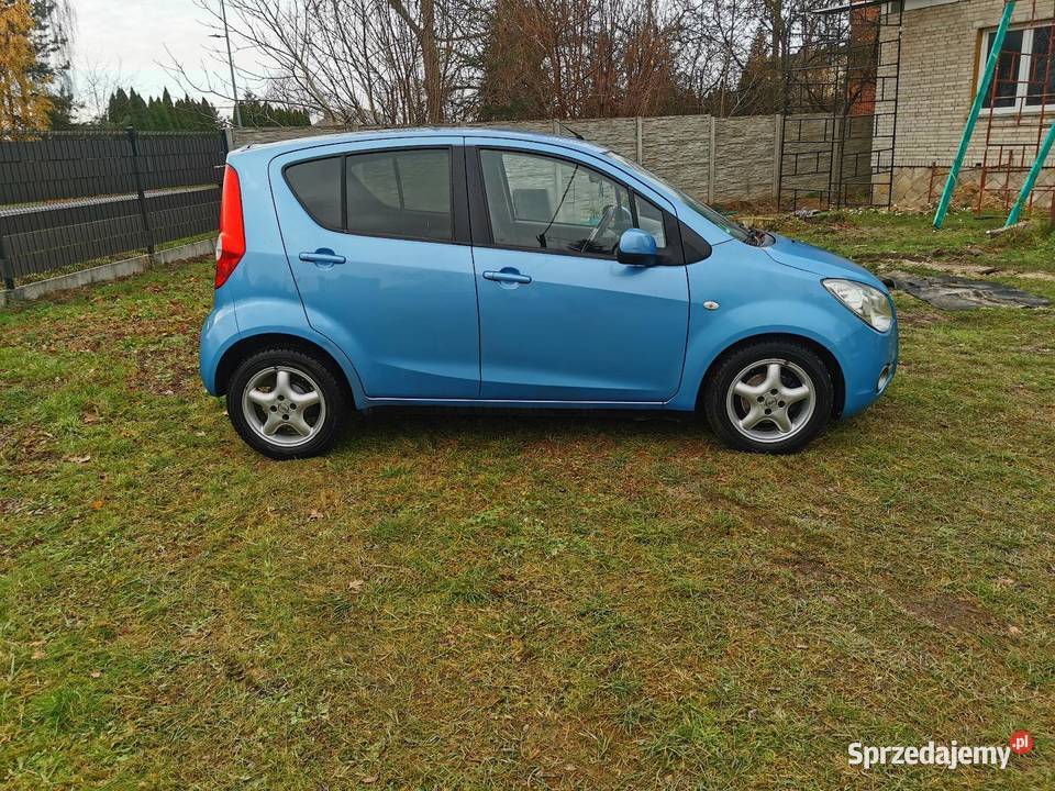 Ładny Opel Agila 12 benzyna klima zadbany z klimatyzacja Makowiec