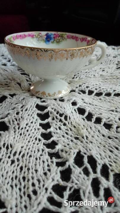 Filiżanka espresso mocca ShulTuryngia Porcelana i szkło Nakło nad Notecią