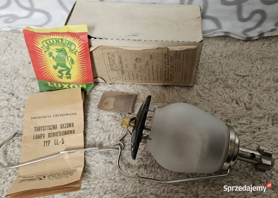 Turystyczna gazowa lampa oświetleniowa GL3 Lampy wiszące małopolskie Kraków