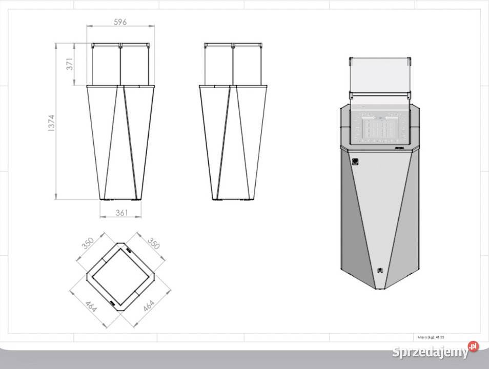 HITZE Gazowy ogrzewacz tarasowy FUENTE wielkopolskie Ostrów Wielkopolski