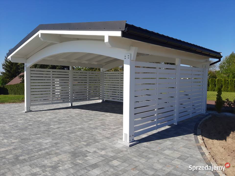 Wiata garażowa ITALIA 7M BSH Architektura ogrodowa Łącko sprzedam