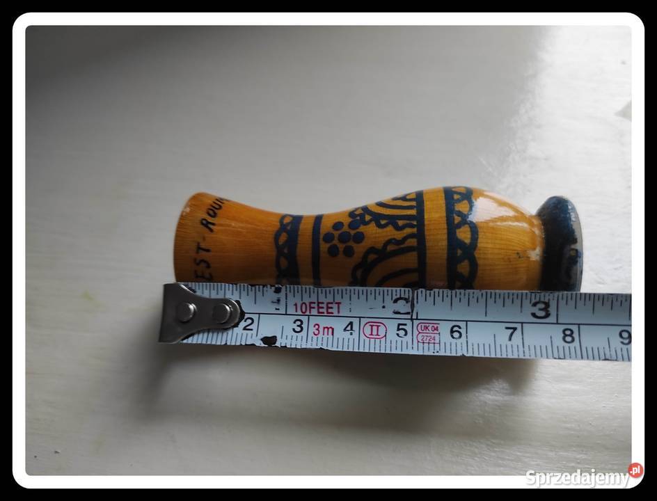 Pamiątka wazonik miniaturka Bucarest Roumanie mazowieckie Płock sprzedam