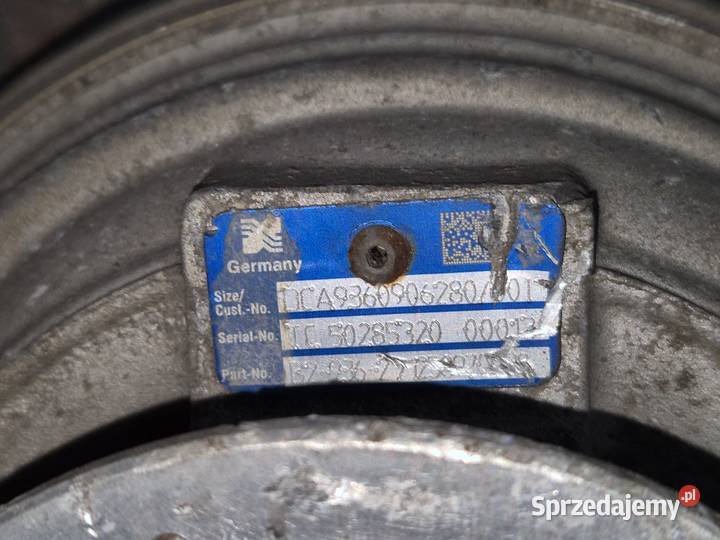 A9360906280 TURBOSPRĘŻARKA TURBINA MERCEDES ciężarowe Zawichost