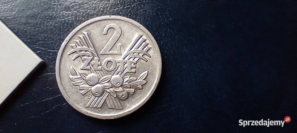 Stare monety 2 złote 1974 Jagody Polska Lesko