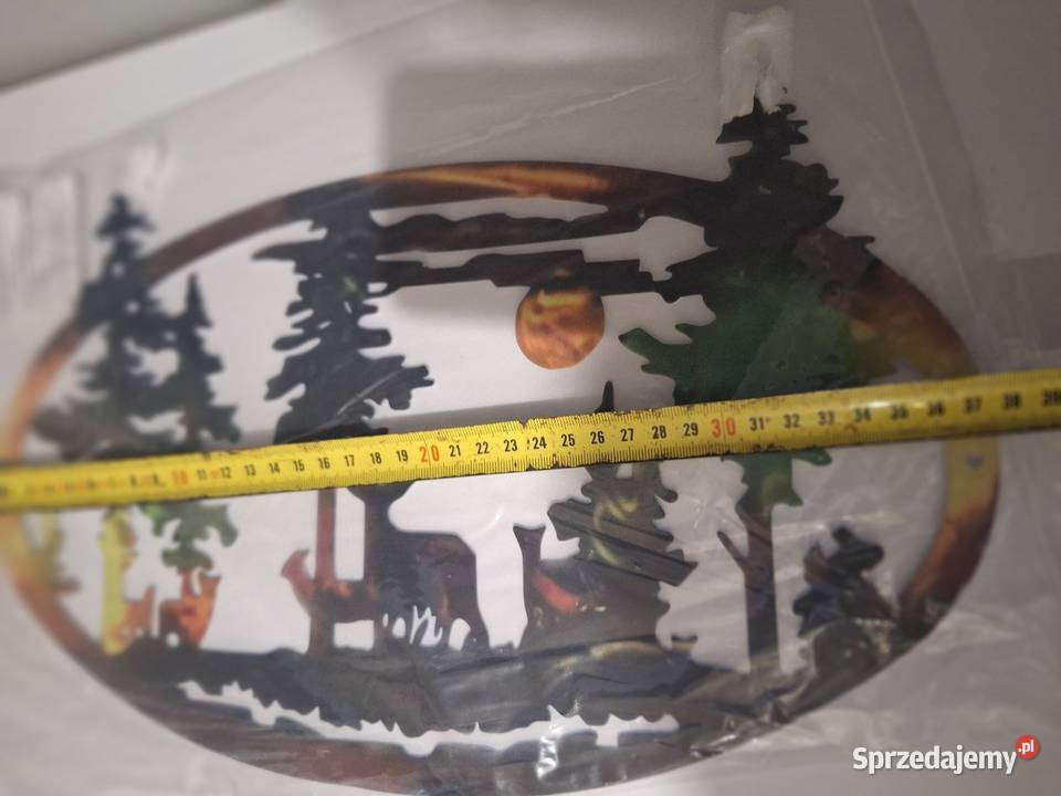 Dekoracja świąteczna metalowa jesienna Nowa Kalisz