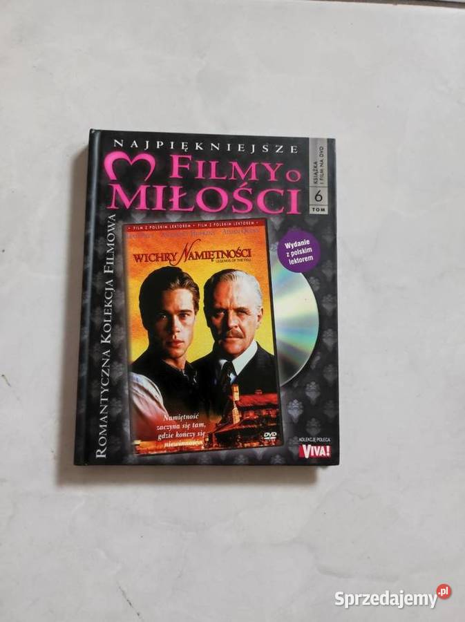 Wichry namiętności Brad Pitt DVD film Anthony Kielce sprzedam