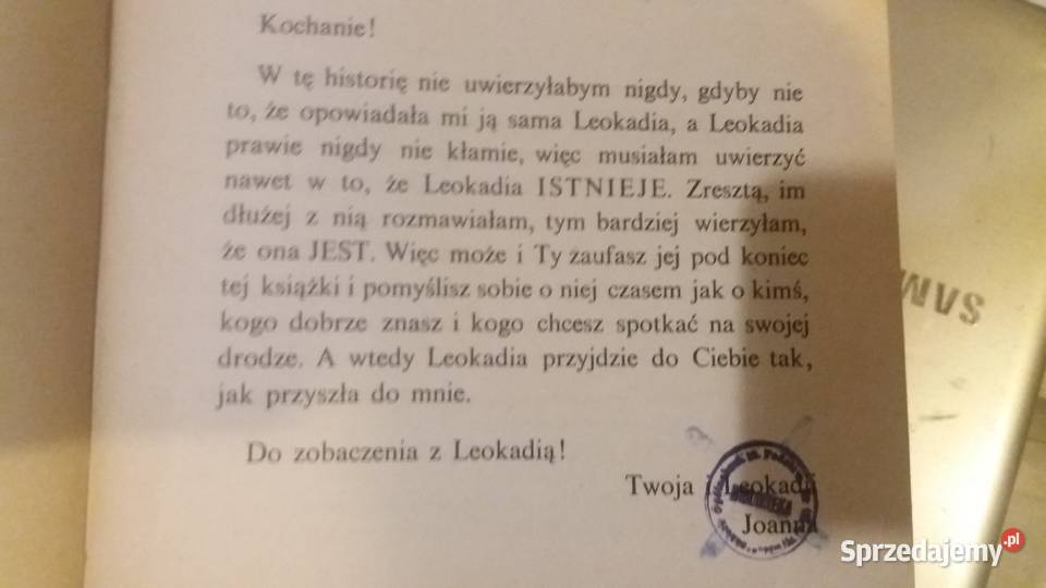 Wio Leokadio książki dziecięce ładnie wydane Warszawa