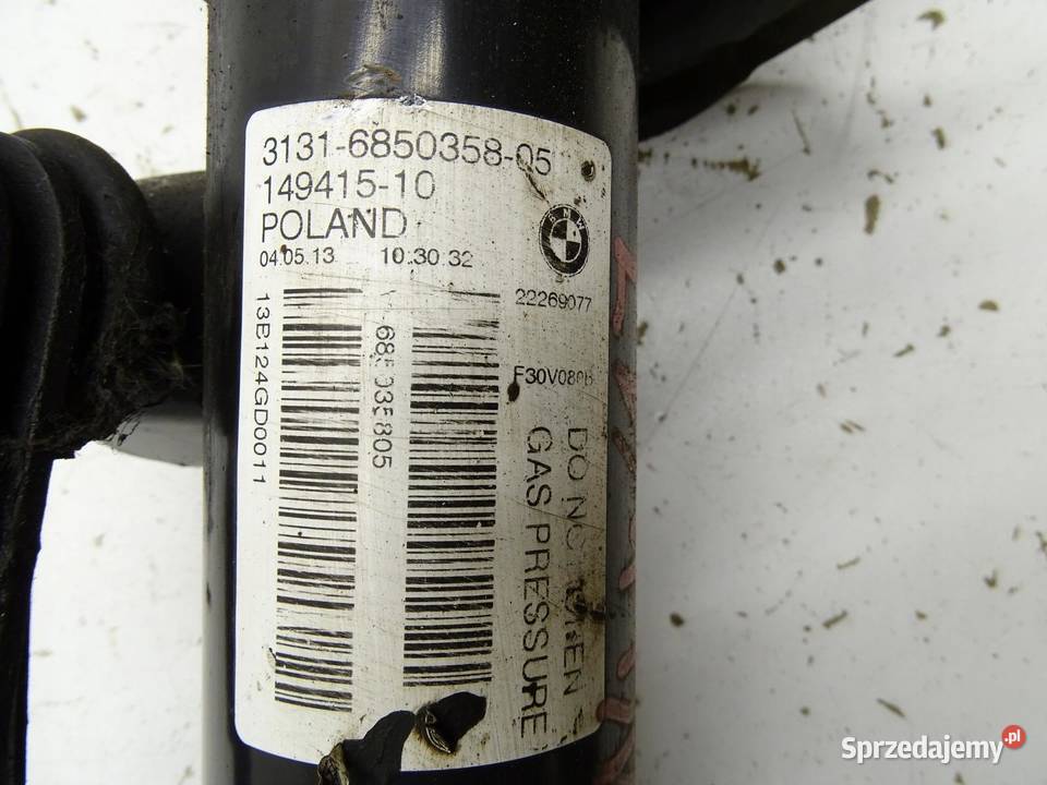 2X AMORTYZATOR PRAWY LEWY PRZÓD PRZEDNI BMW sprzedam