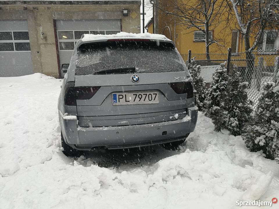BMW X3 30 Dizel Skóra Uszkodzona pompa paliwa szary