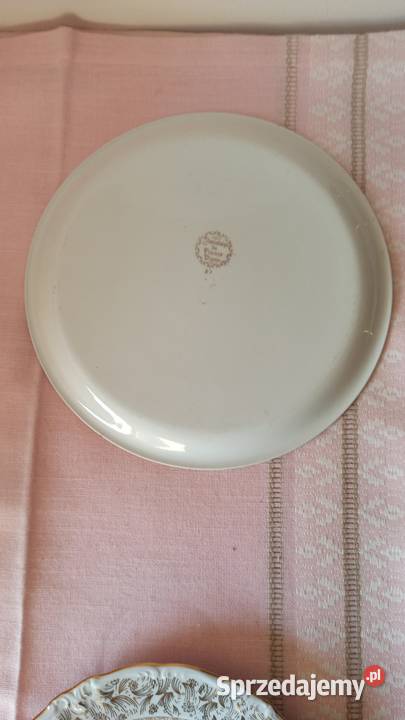 Patera ze scenką dworską Syg Porcelain de France pomorskie Gdańsk