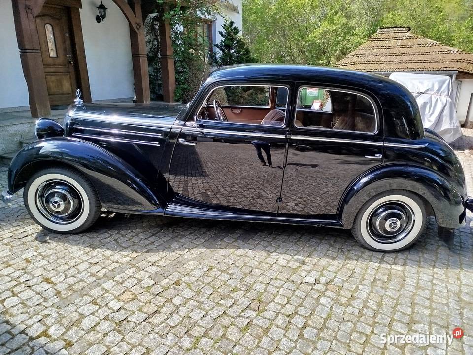Mercedes 170S z 1951 Warszawa
