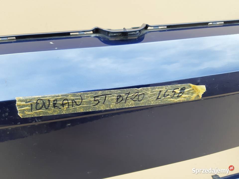 VW TOURAN 5TA ZDERZAK PRZÓD PRZEDNI PDC KRATKA Trzciel